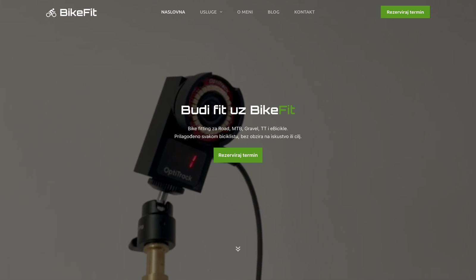 bikefit.hr screenshot